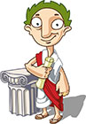 Das Frag Caesar Logo - Julius Ceasar